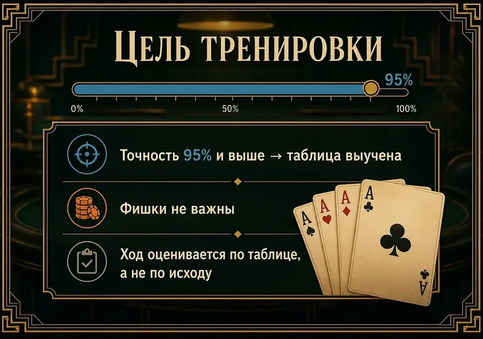 Инфографика: к чему стремиться на тренировке — точные решения, а не фишки