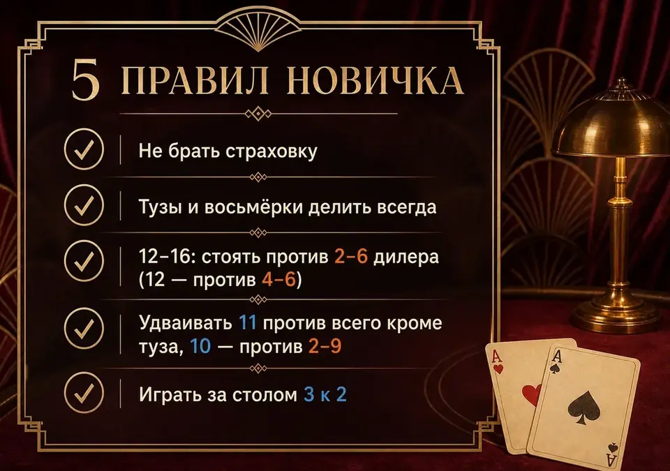 Инфографика: первые 5 правил, которые снимают большинство ошибок новичка